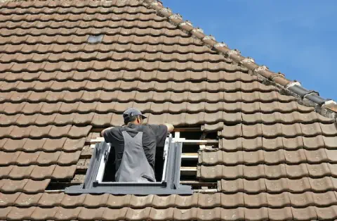 Pose de velux - Angé
